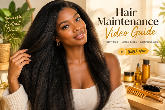 How to Wash & Maintain 100% Raw Human Hair Wigs