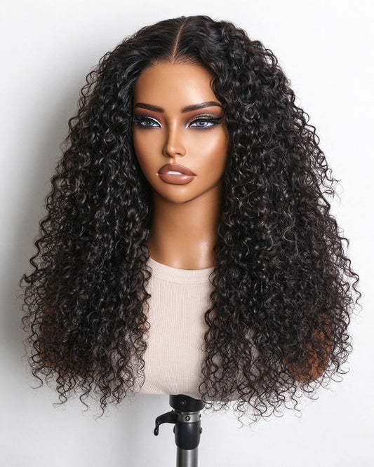 Fresh Bounce Water Wave Pre- Everything Wigs 5×6 Transparent Lace Glueless Wig