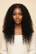 5x6 Long Curly Glueless Wig
