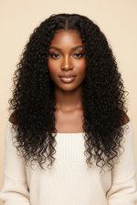 5x6 Long Curly Glueless Wig
